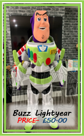 Buzz Lightyear Mascot Costume Hire In Essex