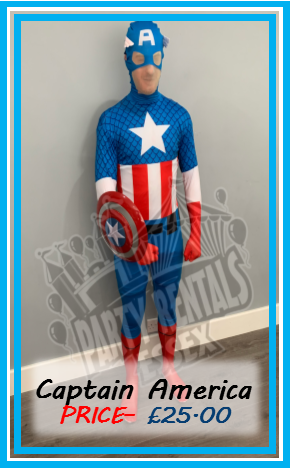 Captain America Costume Hire Essex