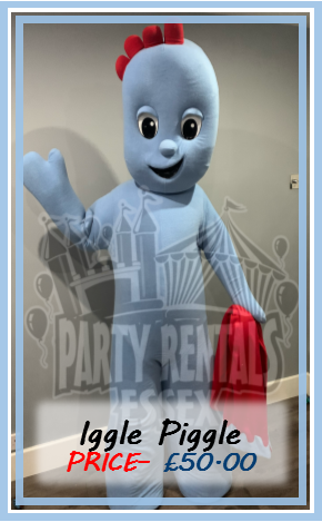 Iggle Piggle Mascot Costume Hire In Essex