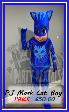 PJ Masks Cat Boy Mascot Costume Hire In Essex