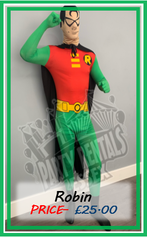 Robin Costume Hire In Essex