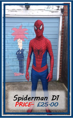 Spiderman Mascot Costume Hire In Essex